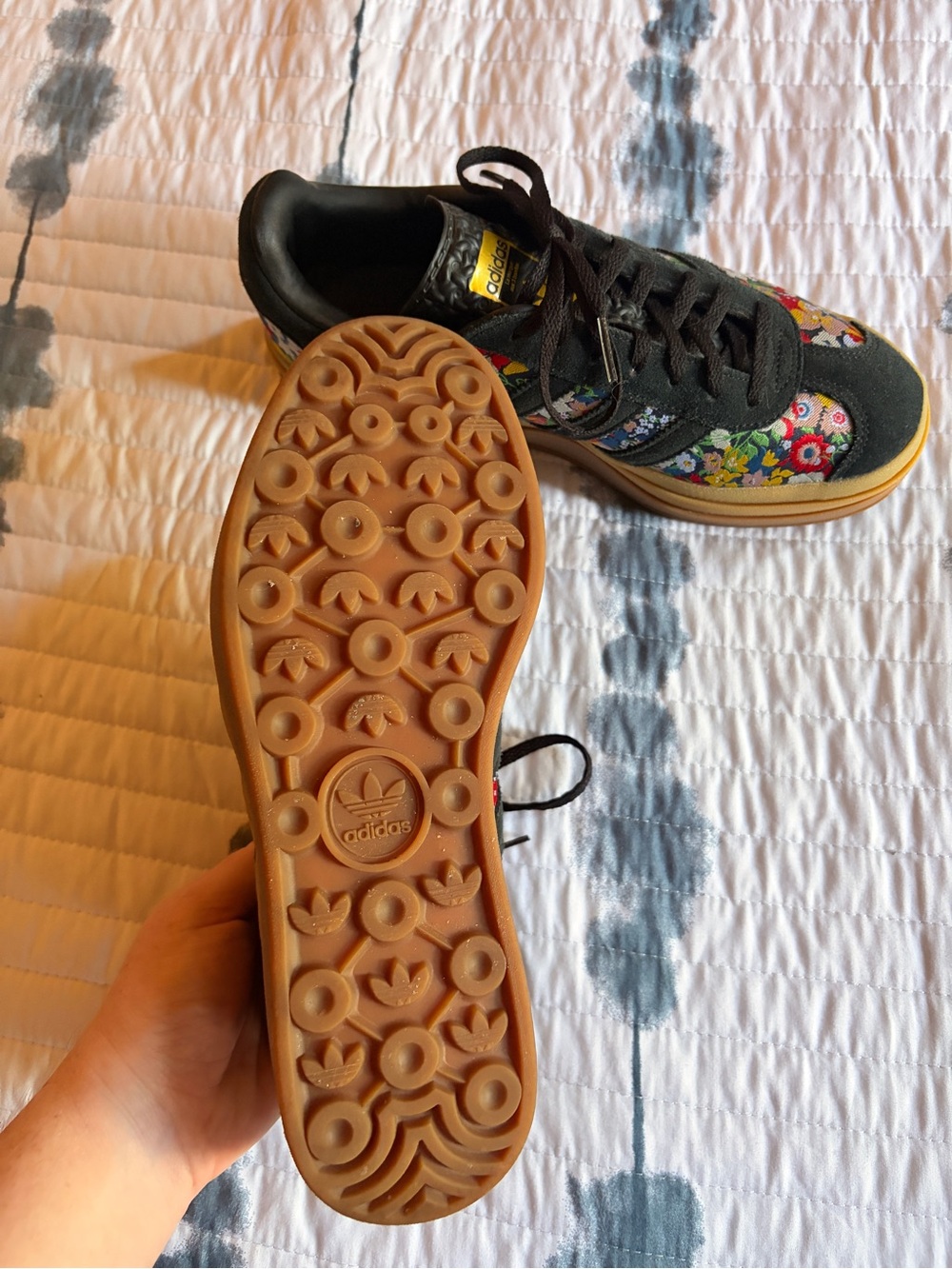 Adidas x Liberty London Gazelle Bold Platform Sneakers (Size 8 Women’s) - Picture 8 of 9